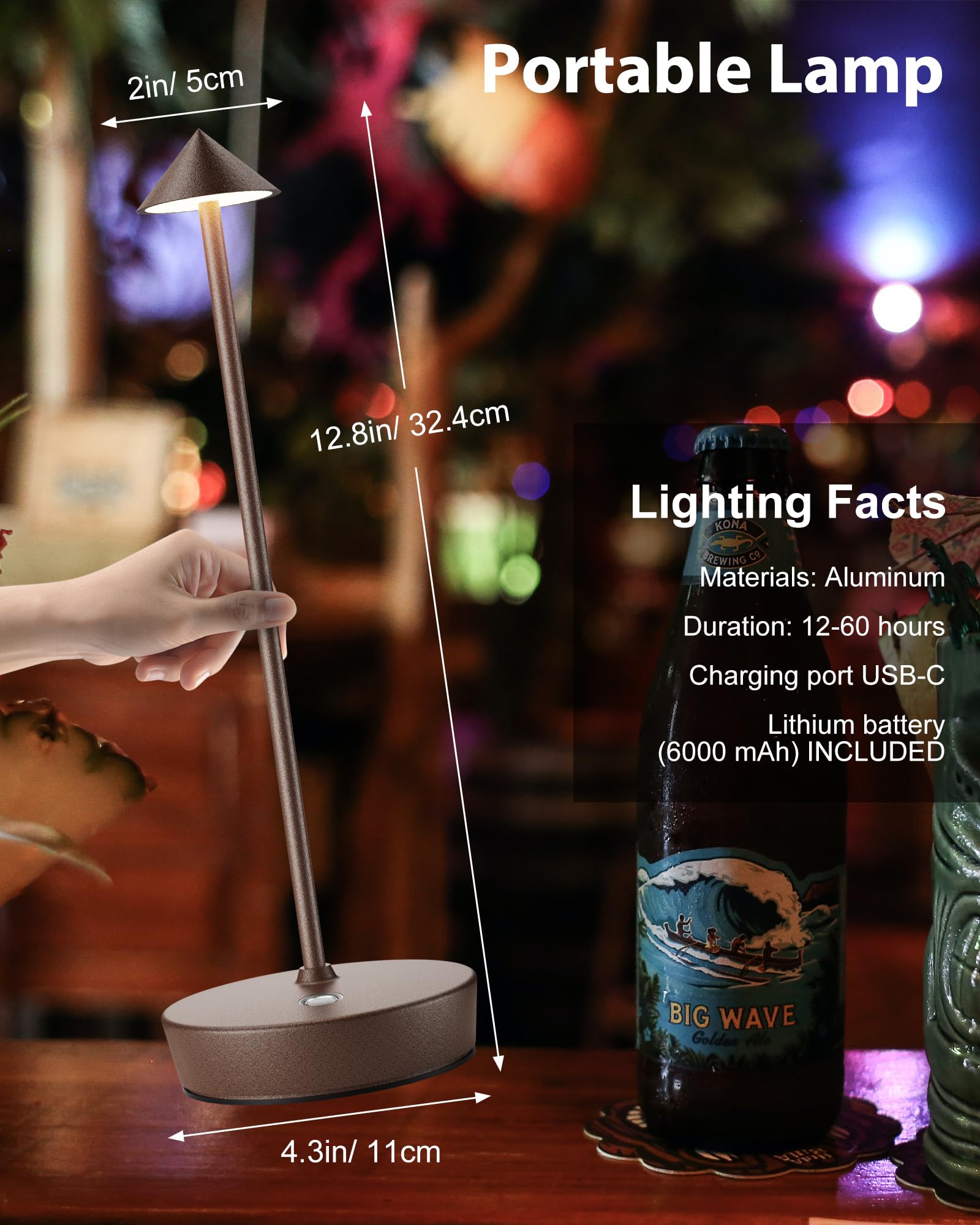 Shangcai touch dimmable switch allows quick brightness and temperature adjustments