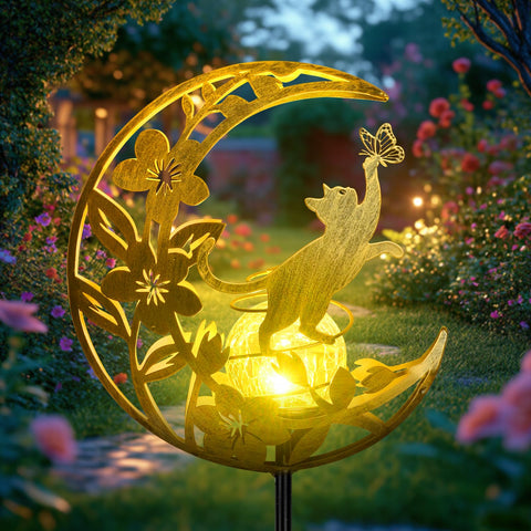 ShangTianFeng handcrafted metal design enhances outdoor aesthetics.