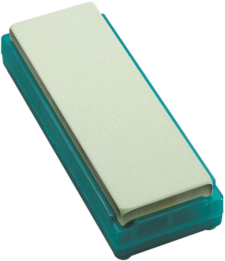 Shapton K0703 Blade 2000 green front view shows precise edge sharpening