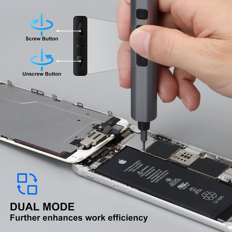 Sharden Mini Electric Screwdriver less than 0.3 mm concentricity supports accurate seating.