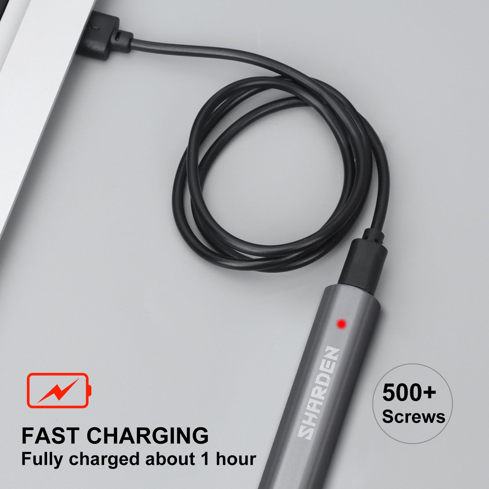 Sharden opening picks included for safe device access.