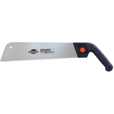 Shark 151850 carpentry saw blade close-up for precise pull-stroke cuts in woodworking