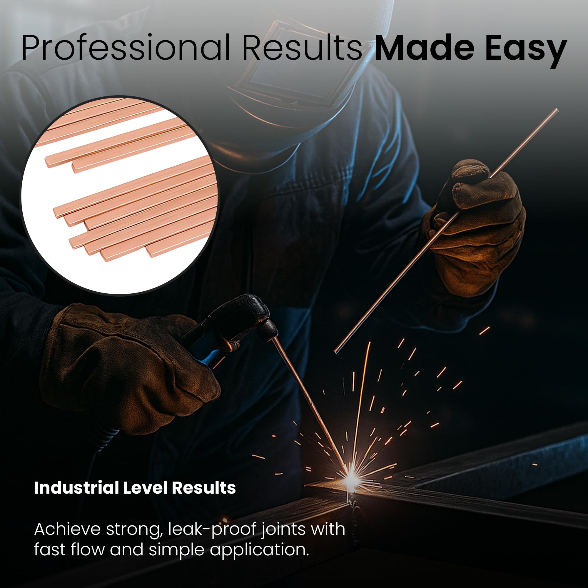 Shark Tears 1193°F solidus and 1472°F liquidus specs for precise brazing.
