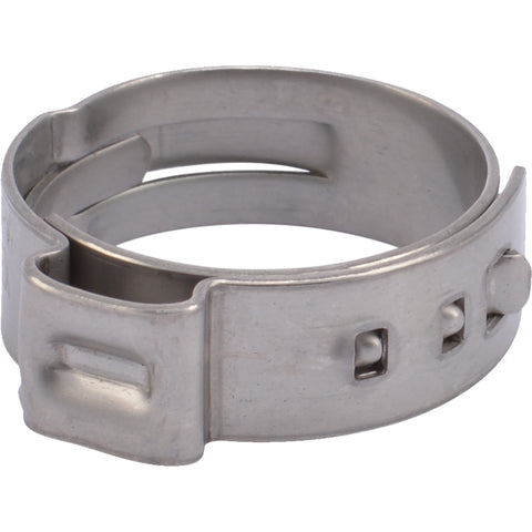 SharkBite 3/4-inch clamp ring close-up for durable PEX connections.
