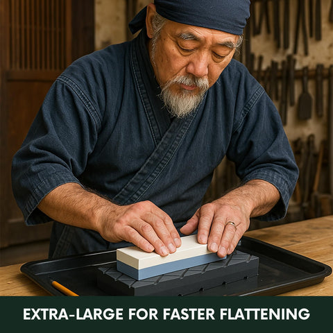 Sharp Pebble flattening stone built from durable silicon carbide ensures long-lasting performance.