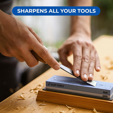 Sharp Pebble kit suitable for kitchen, Japanese, and outdoor blades