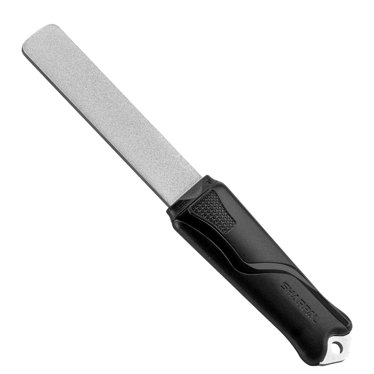 Sharpal 121N dual-grit stone front view for versatile sharpening on tools.