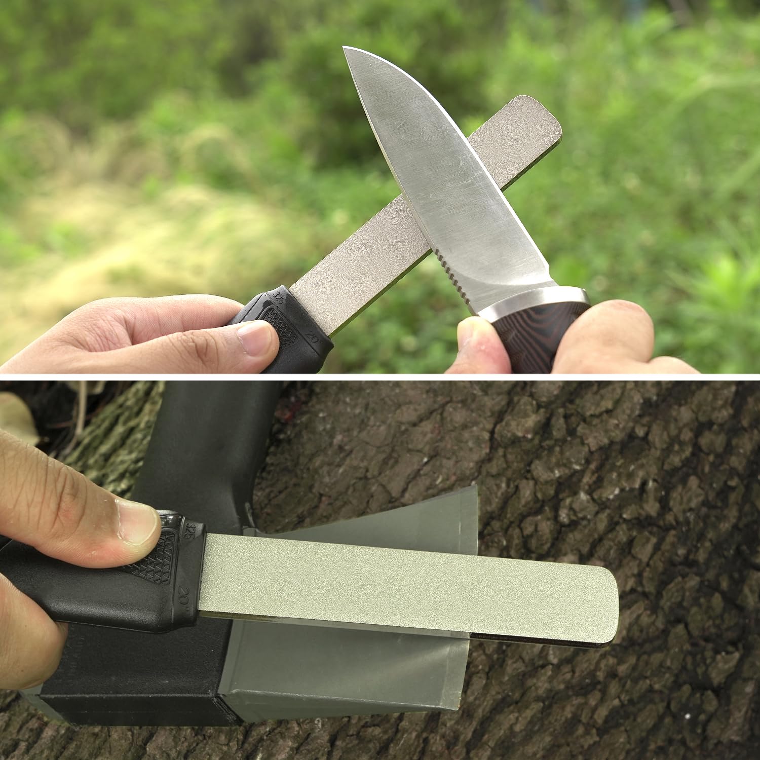 Sharpal 121N no-oil dry sharpening for quick tool maintenance.