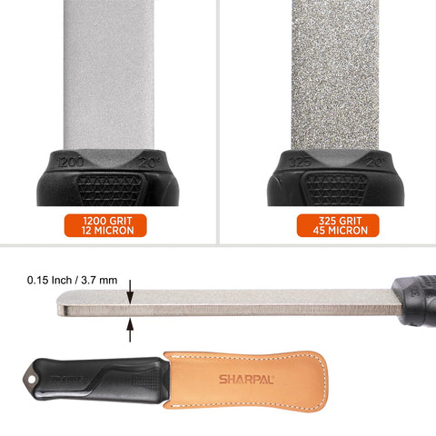 SHARPAL 127N leather strop for polishing edges after sharpening