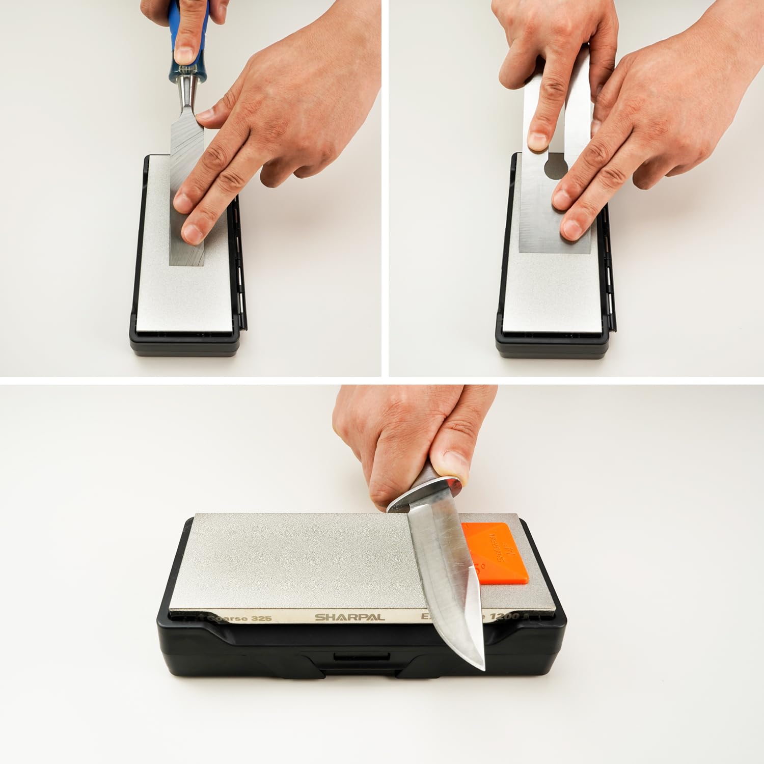 SHARPAL 156N compact sharpening kit for home and workshop use.