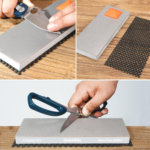 Sharpal 168H mirror-flat technology provides even blade contact