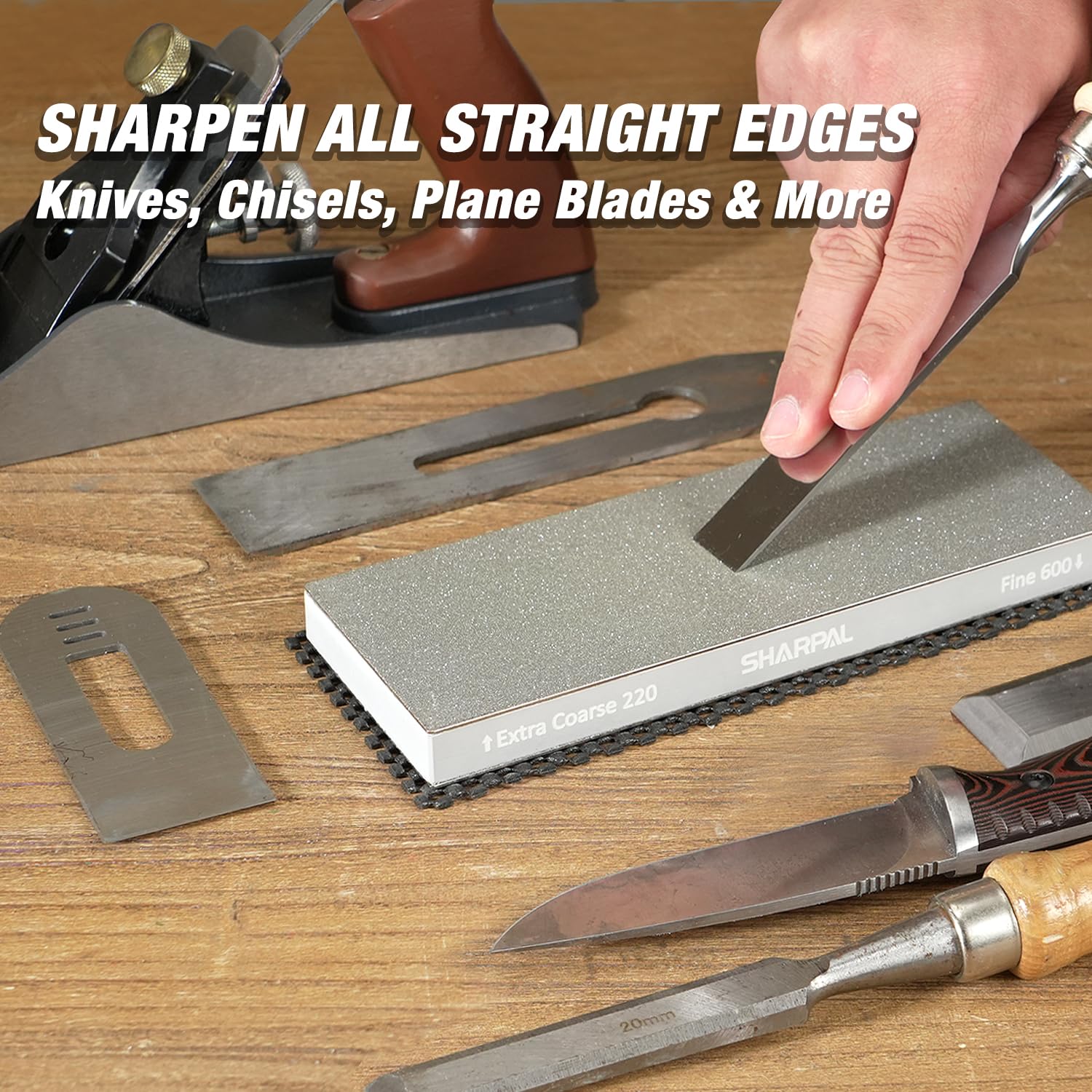 SHARPAL 169H four-angle guide helps maintain precise edge angles