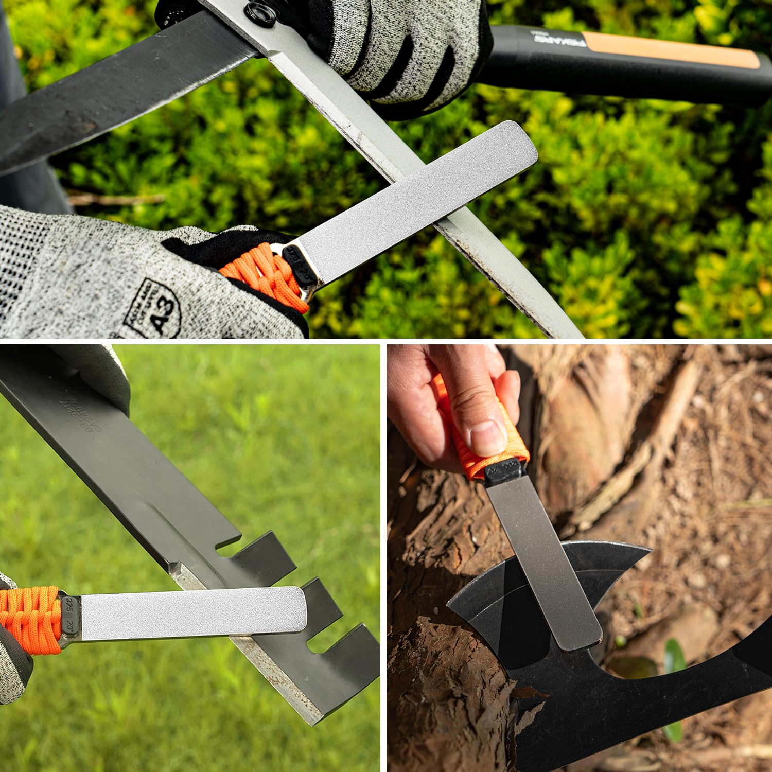 SHARPAL 181N 2m paracord-wrapped handle for field grip and versatility