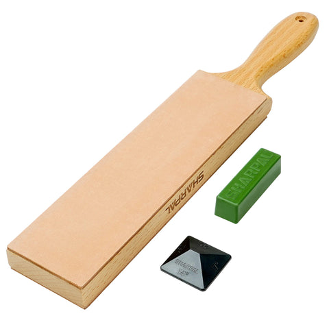SHARPAL 205H double-sided leather strop for precise edge refinement.