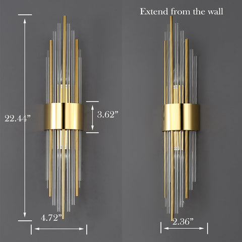 Shawnkey vanity light hardware included ensures quick, secure above-mirror installation