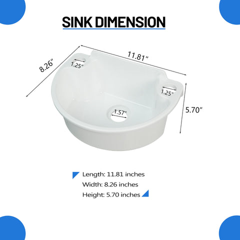 shawoo faucet hole 1-26 inch accommodates flexible placement