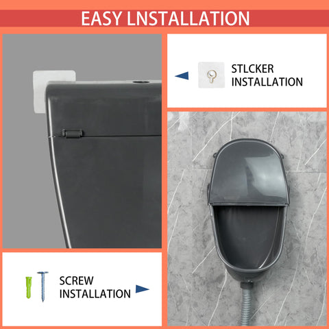 Shawoo 57-inch sewer hose offers flexible routing.