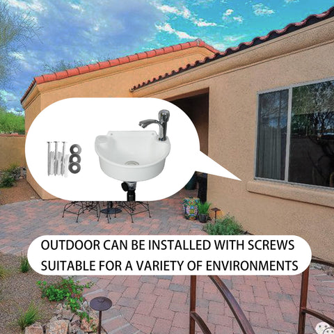 shawoo versatile mini sink suited for home, dorm, RV, or garage