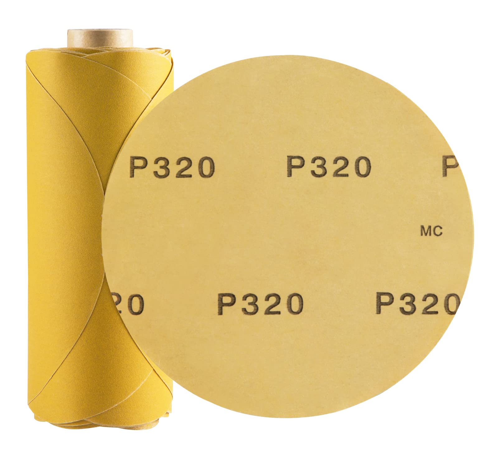 Shawya 100-piece 6 inch PSA discs pack for versatile sanding projects