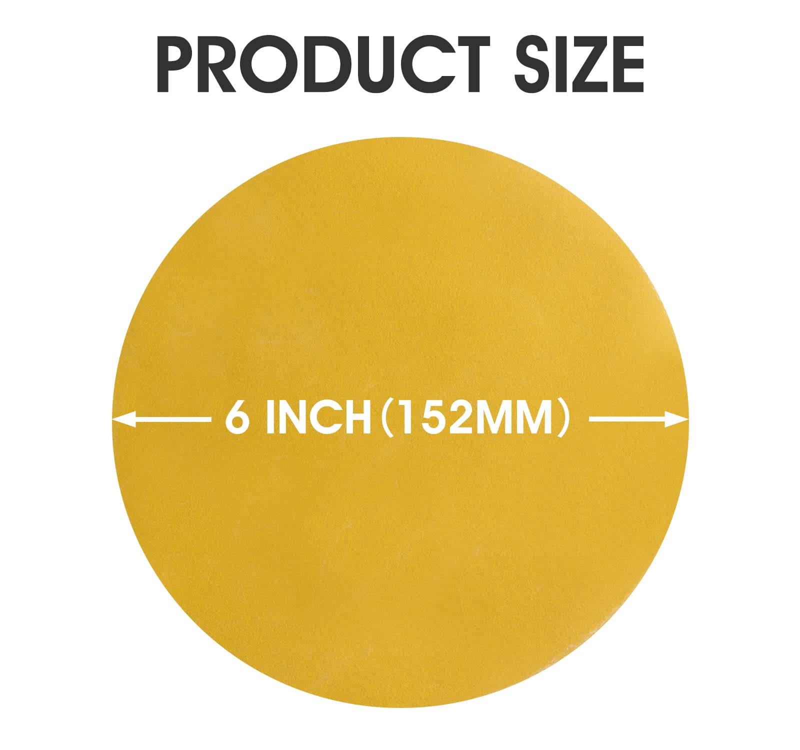 Shawya adhesive-backed PSA disc attached to a DA sander for quick setup