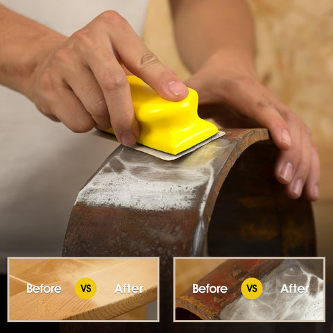 Shawya auto paint prep with smooth, even surface finish.
