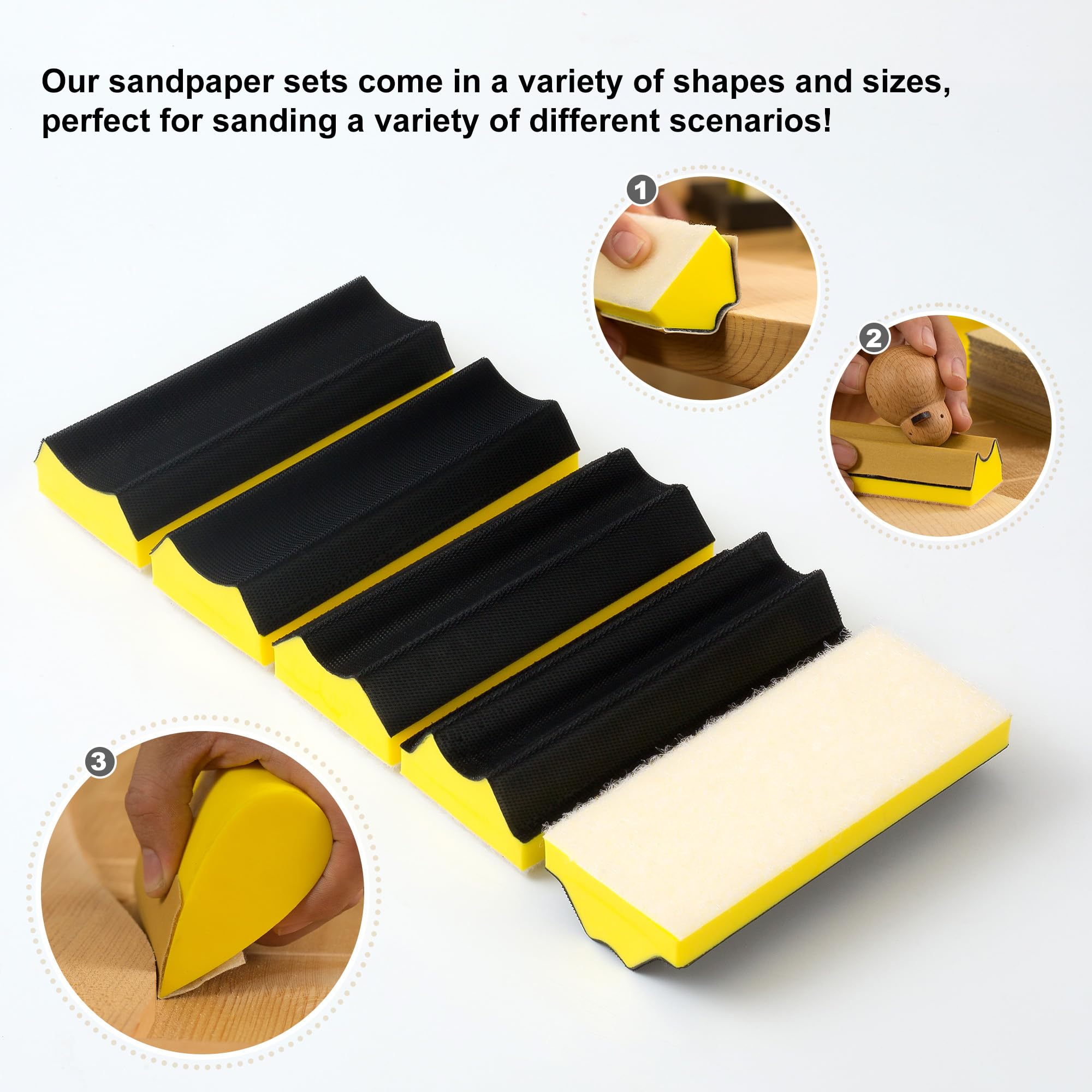 Shawya durable construction ensures long-lasting sanding performance.