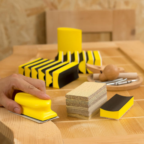 Shawya ideal for woodworking, furniture restoration, and automotive surface prep.