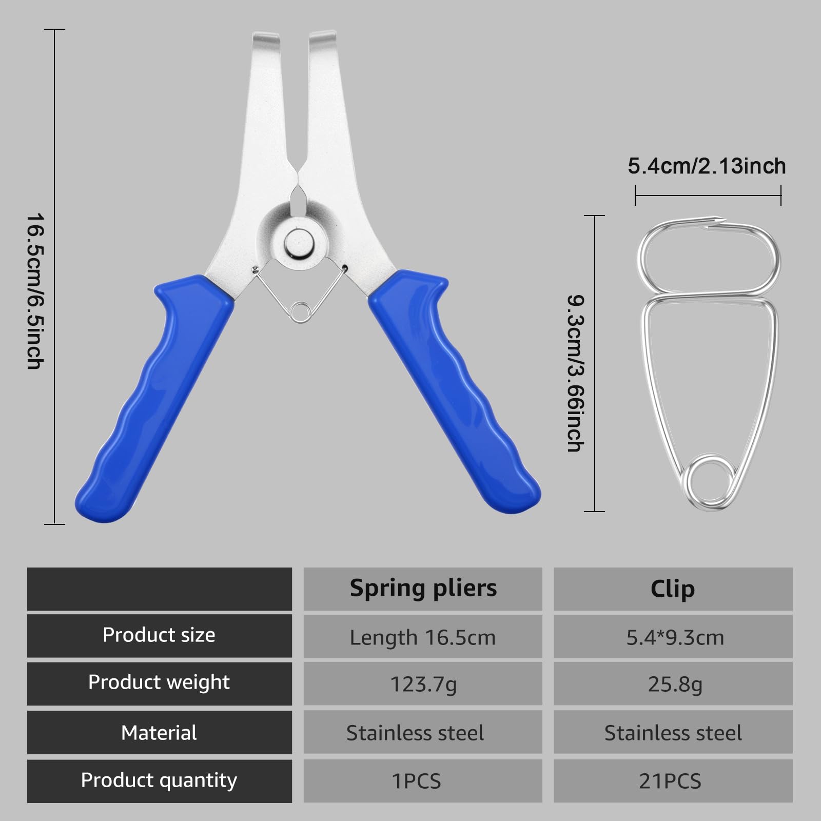 SHCJINGK 21pc miter clamps kit for secure joints in frames and moldings.