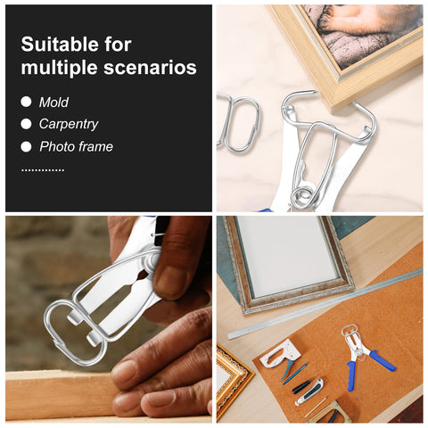 SHCJINGK rubber-coated handles reduce hand fatigue during use.