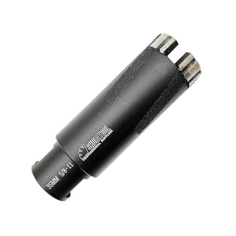 SHDIATOOL diamond core drill bit 35mm profile for precise cutting on stone.