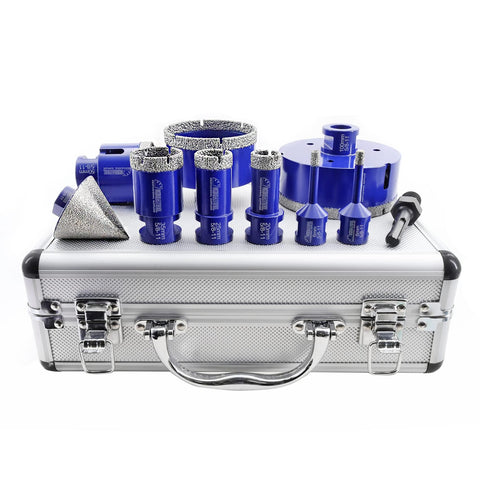 SHDIATOOL diamond tile drill set in 6mm for precise porcelain holes and clean edges.
