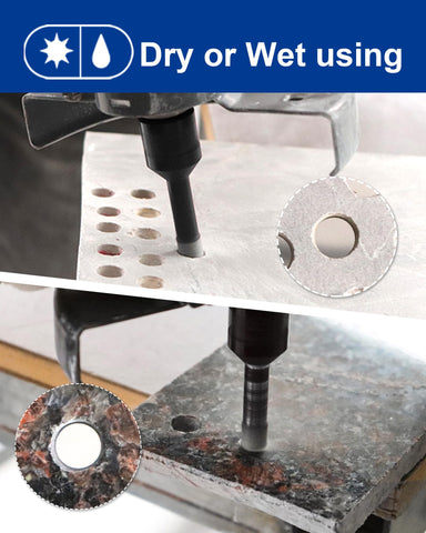 SHDIATOOL 6 mm diamond drill for porcelain tile applications