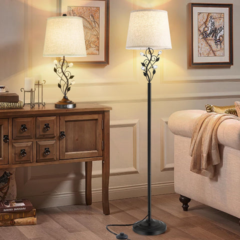 Sheeta assembly-friendly floor lamp comes with all parts