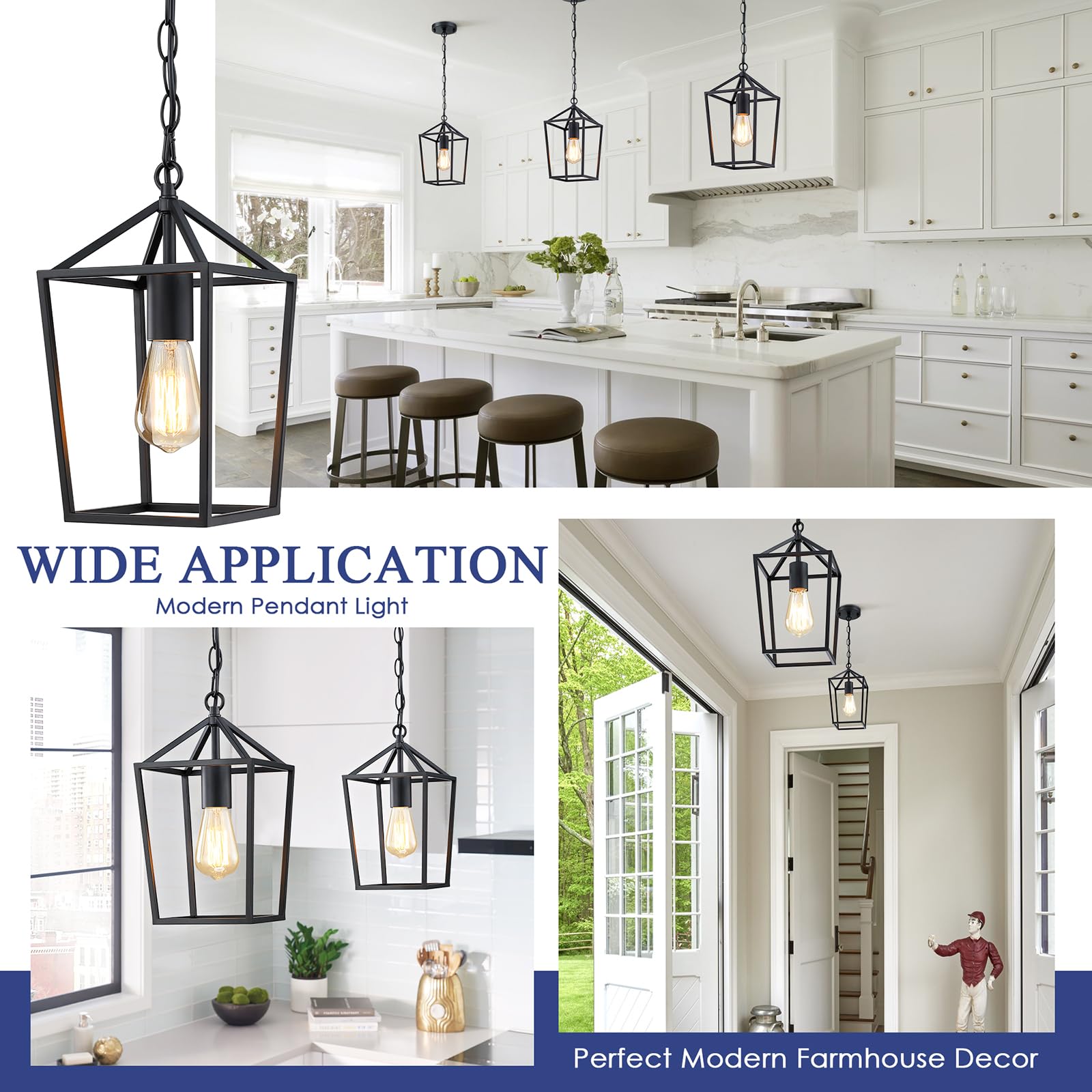 Sheetea durable metal pendant light frame resists rust and fading