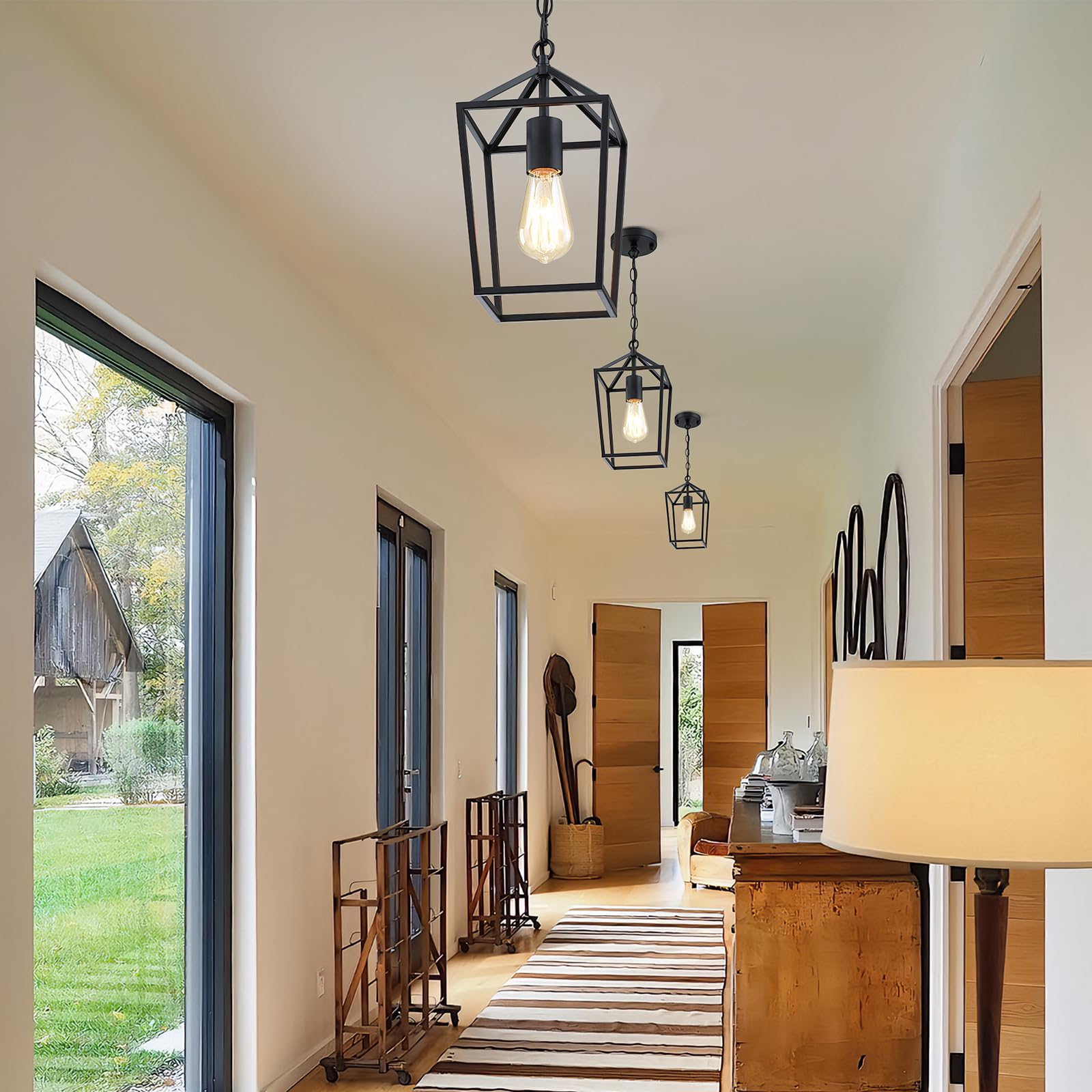 Sheetea easy-install pendant light with included hardware for quick setup