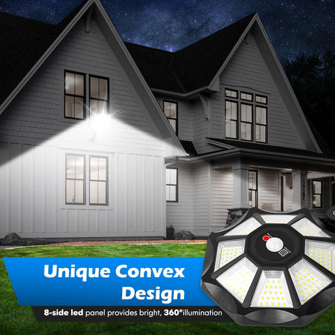 Sheetea solar lights with motion detection for secure, energy-saving lighting