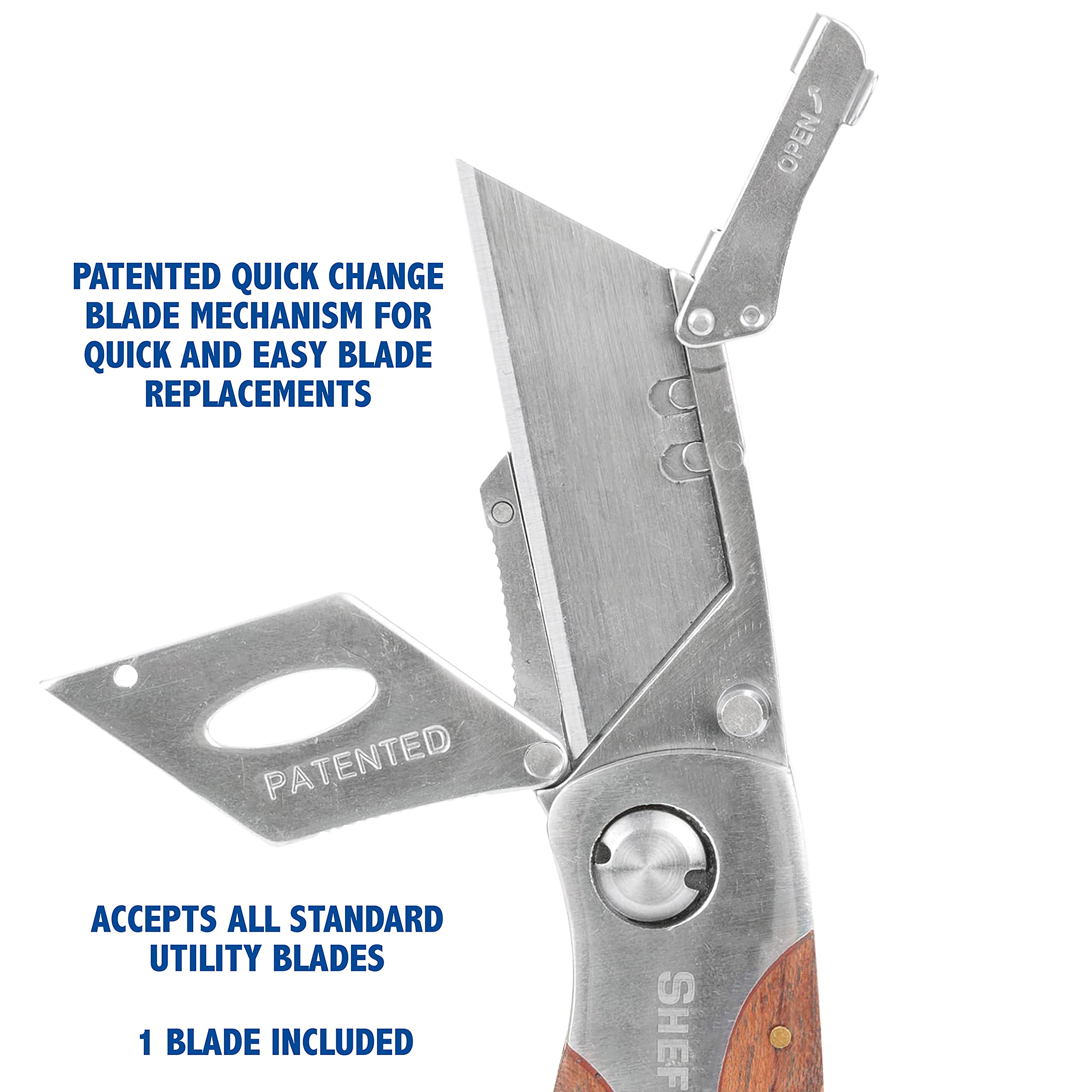 Sheffield 12115 lightweight hardwood handle for comfortable control