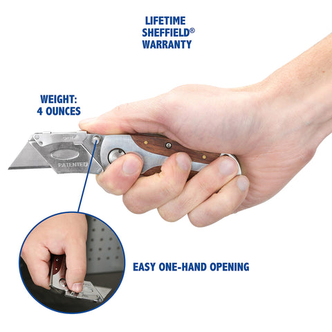 Sheffield 12115 included blade starts work right away