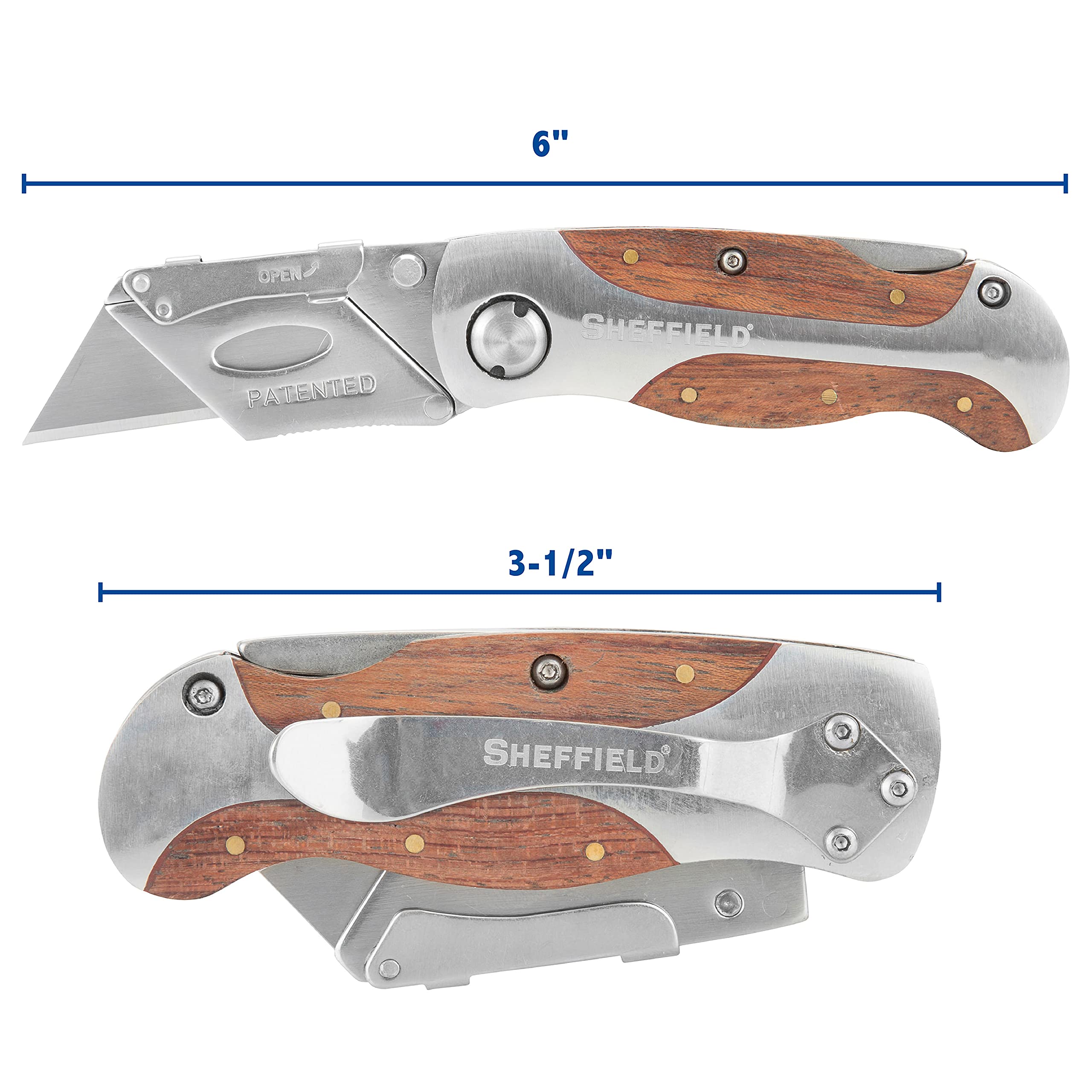 Sheffield 12115 quick change blade system for fast blade swaps