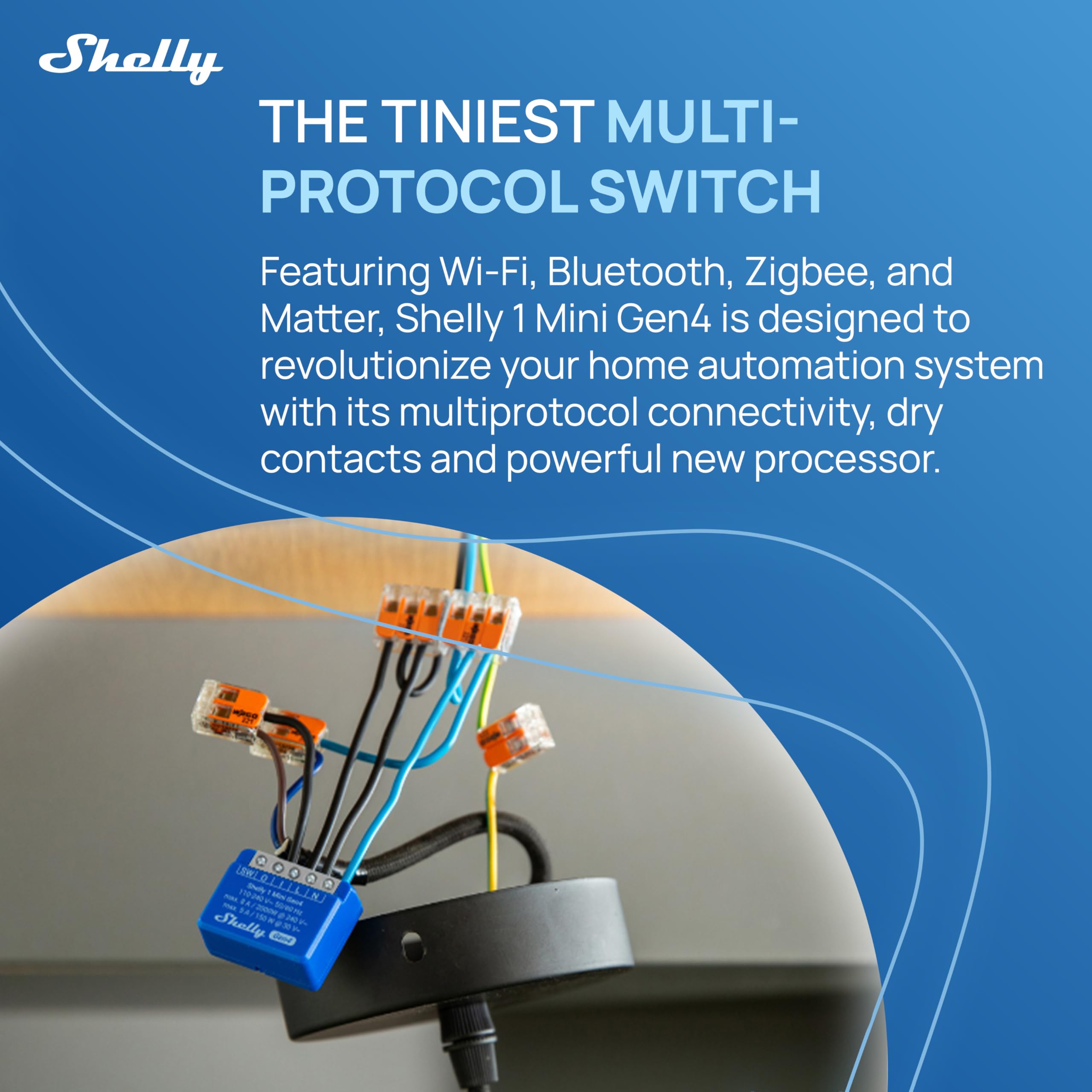 Shelly hub-free setup simplifies integrating devices into your smart home.