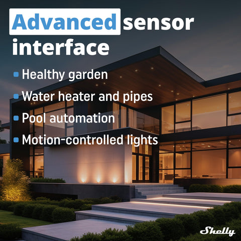Shelly Plus Uni no hub setup simplifies smart home integration.