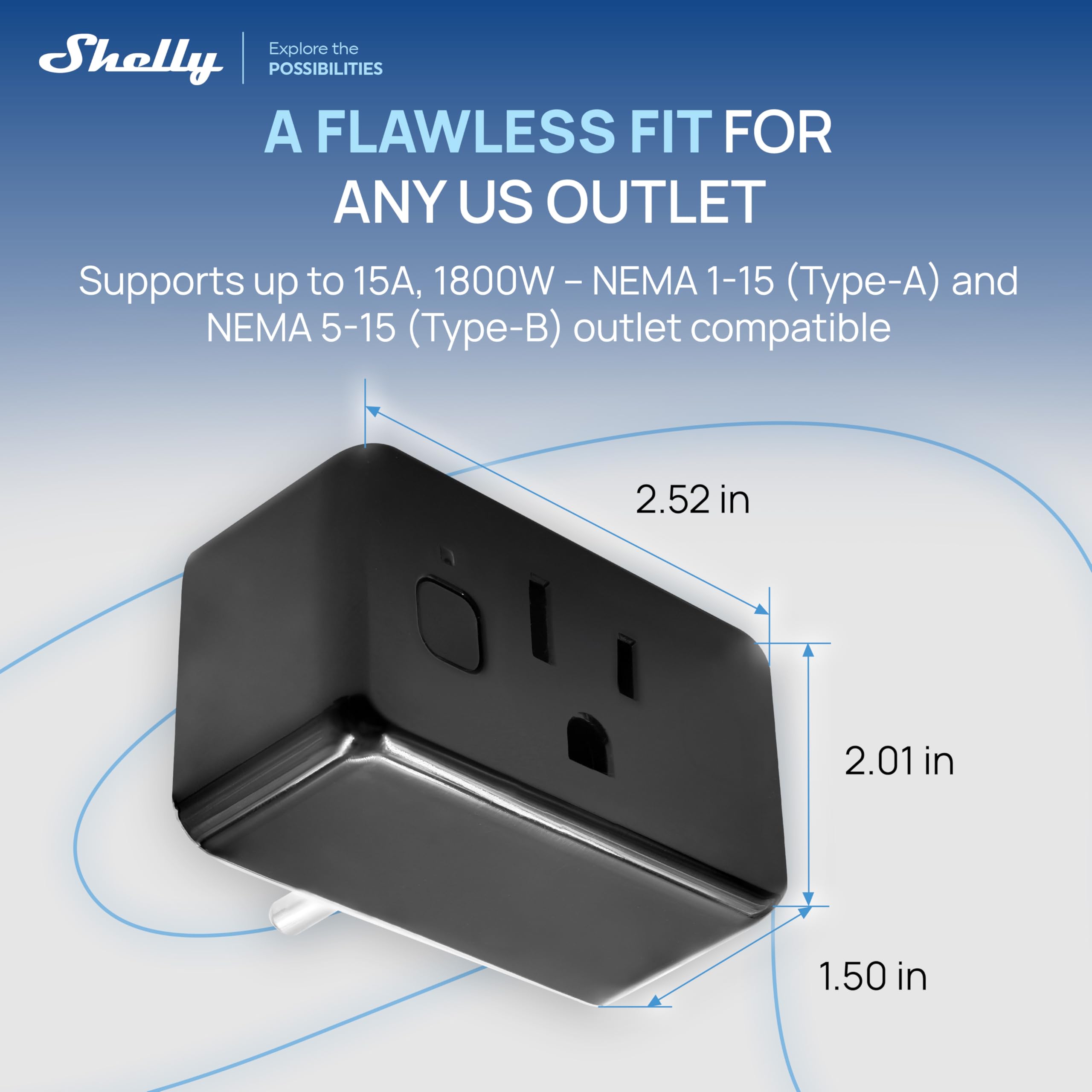 Shelly Plus US Gen4 protective socket cover adds safety around curious little hands