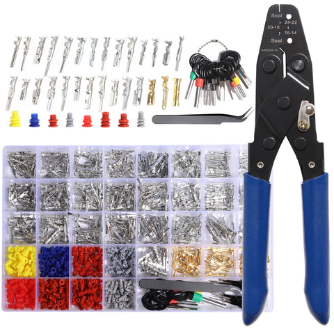 shengbowi connector pins kit storage box with 950 pieces organized for quick access