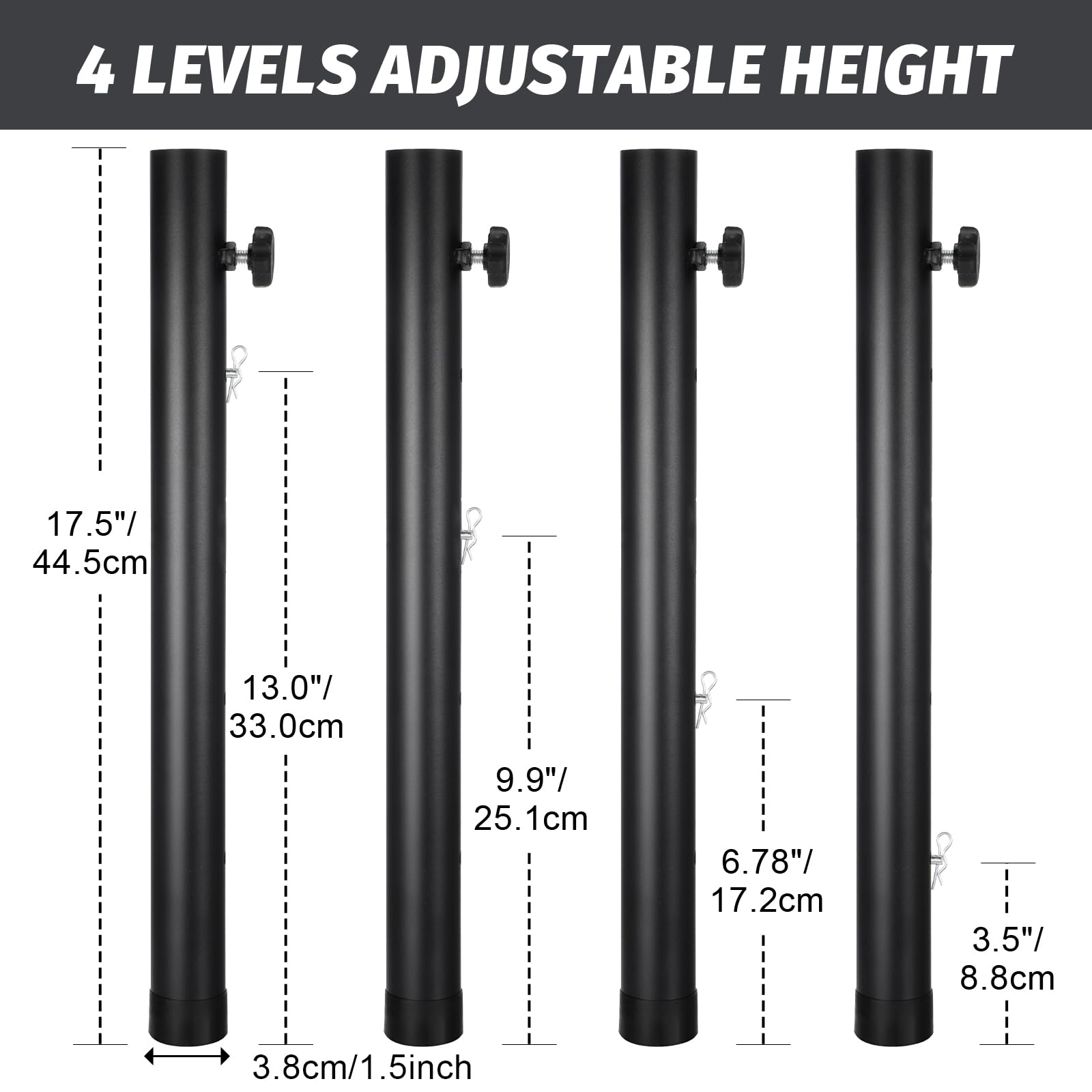 SHENLIU extenders with reinforced top bolts enhance stability