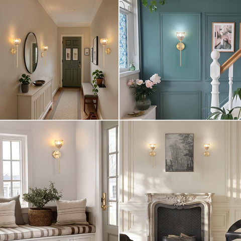 Shenmoyl brass finish complements modern and retro interiors.