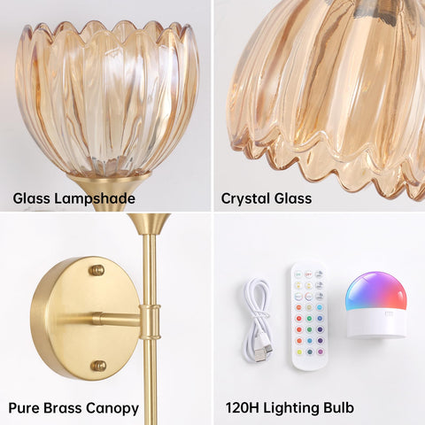 Shenmoyl color temperature and RGB options for mood lighting.