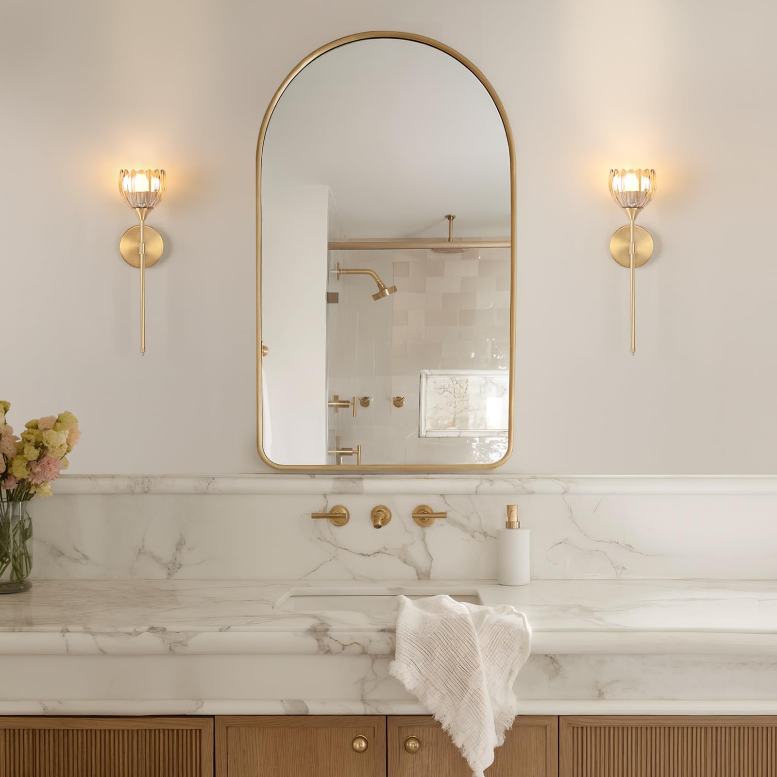 Shenmoyl kitchen and entryway wall light for welcoming illumination.