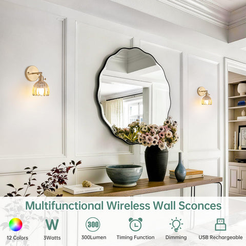 Shenmoyl wall sconce with brass fittings combines durability and retro charm.