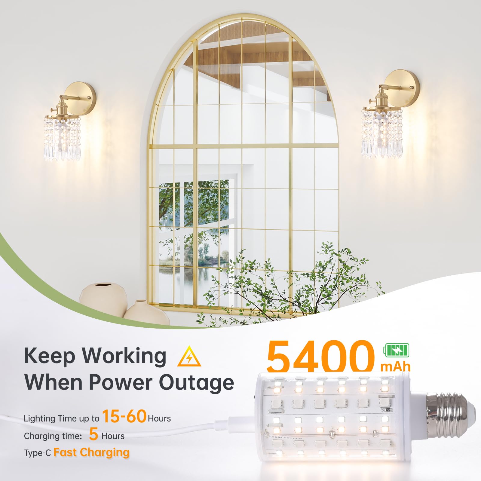Shenmoyl adjustable color temperature creates cozy to bright ambiances.