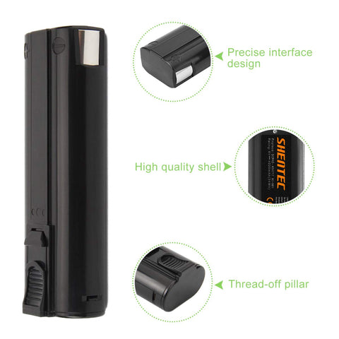 Shentec 6V 4000mAh battery for Paslode 404400/900400, steady power